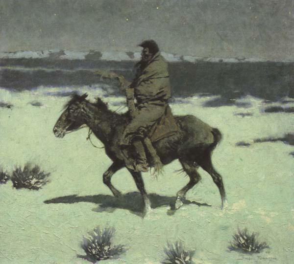 Frederic Remington The Luckless Hunter (mk43) oil painting image
